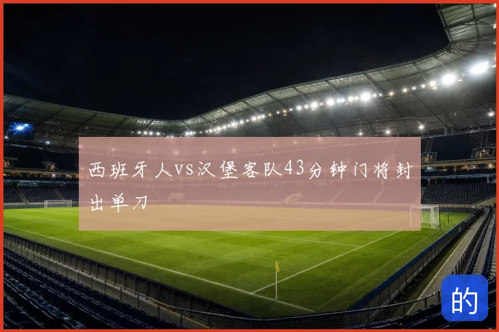 西班牙人vs汉堡客队43分钟门将封出单刀
